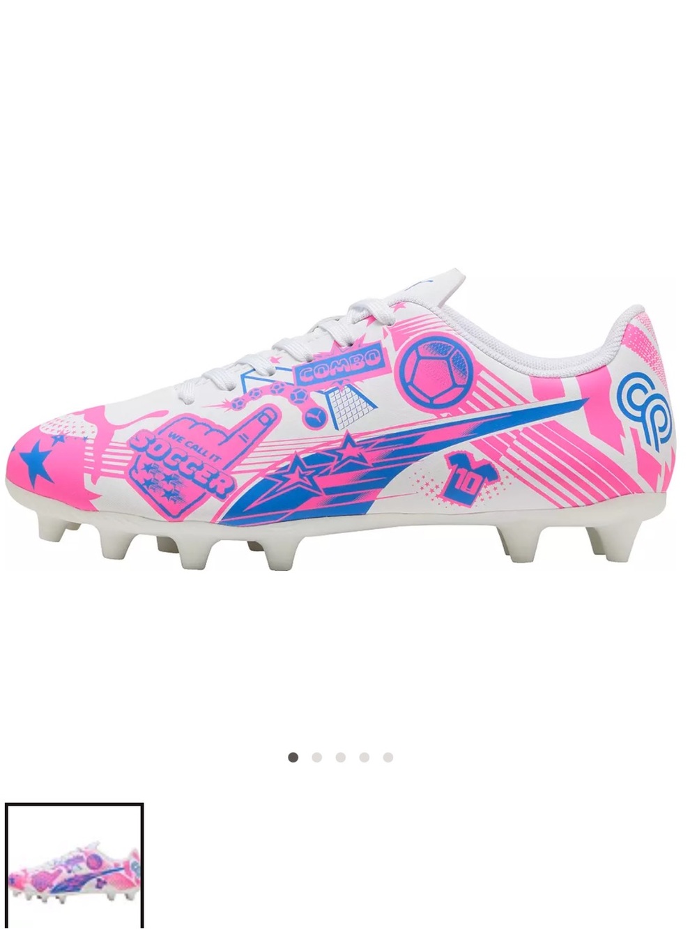 PUMA Ultra Christian Pulisic Legacy Firm Ground girls soccer cleats size 13